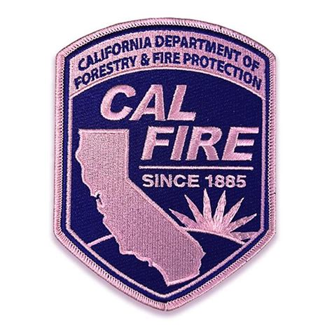 CAL FIRE Pink Shoulder Patch | CAL FIRE Gear and Products