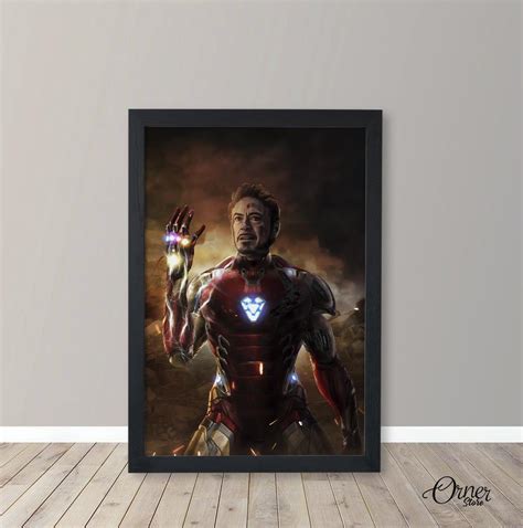 I Am Iron Man | Movies Poster Wall Art - Orner Store