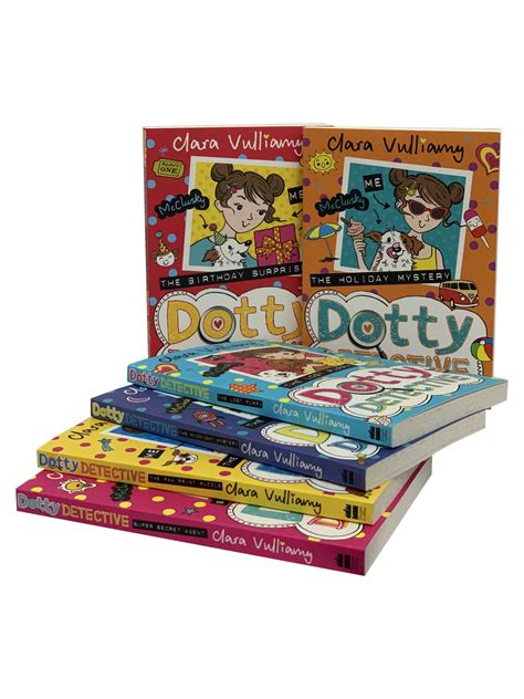 Dotty Detective 6 Book Collection Set By Clara Vulliamy - Tall Tales Books