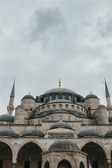 Gold Mosque during Sunset · Free Stock Photo