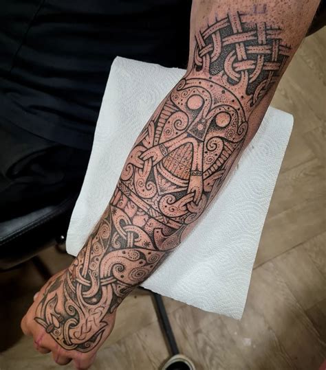 Welsh sleeve tattoo ideas photos