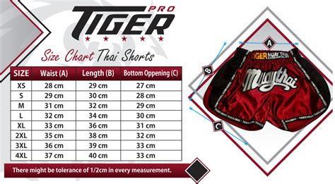 Muay Thai Boxing Short - Tiger Series Athlete Sports Wear