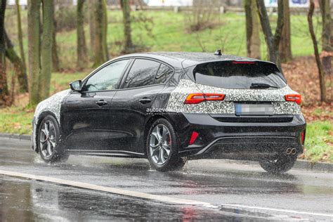 European 2022 Ford Focus Facelift Spied With New LED Signature Lighting ...