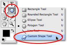 Custom Shape Tool in Photoshop | How to Use Custom Tool in Photoshop?