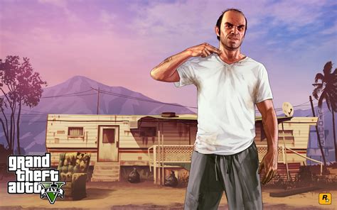 Trevor Philips HD Wallpaper from Grand Theft Auto V