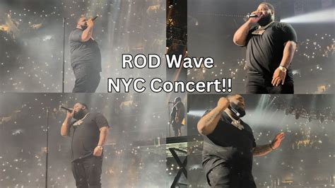 Rod Wave Nostalgia Tour in NYC at Barclays Center - YouTube