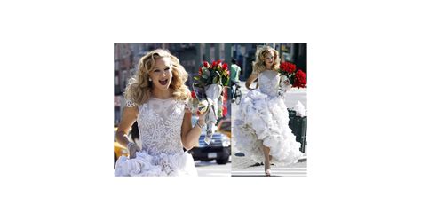 Photos of Kate Hudson in A Wedding Dress For Photo Shoot in NYC | POPSUGAR Celebrity