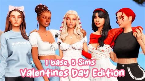 Valentines Day Sim Dump by TheSimAllie | Sims, Free sims, Kids cartoon ...