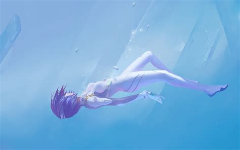 Anime Girls, Underwater, Drowning wallpaper | anime | Wallpaper Better