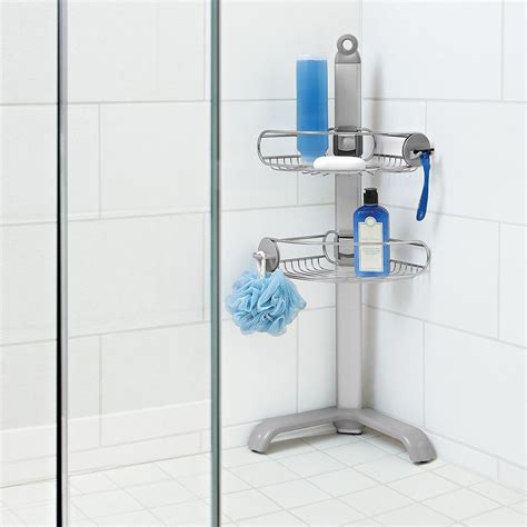 simplehuman Corner Shower Caddy | The Container Store