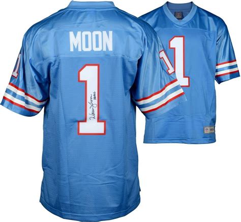 Warren Moon Houston Oilers Autographed Proline Jersey w/ HOF 06 Incs ...