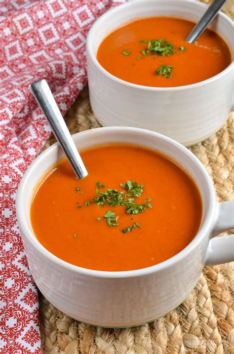 Syn Free Cream of Tomato Soup | Slimming Eats - Weight Watchers and ...