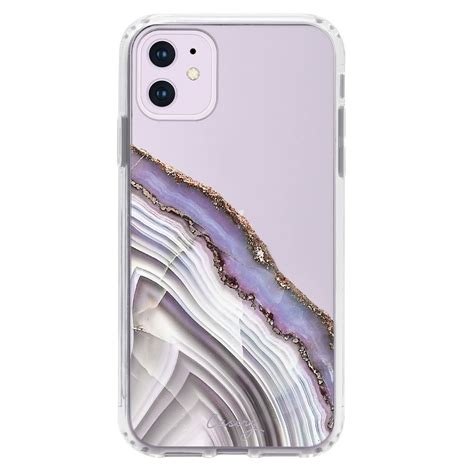 Casery 11H-0266 Agate Case For iPhone 11 (Light Purple) - Walmart.com ...