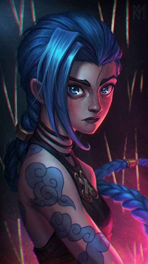 Arcane : Jinx Fanart by Krouya on DeviantArt | Jinx league of legends ...