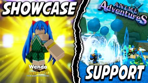 SHOWCASING *NEW* WENDA LEGENDARY *SUPPORT* UNIT UPDATE 7! IN ANIME ...