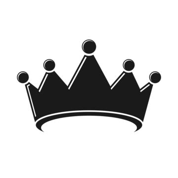 Black Crown Icon Vector, Black, Crown, Icon PNG and Vector with Transparent Background for Free ...