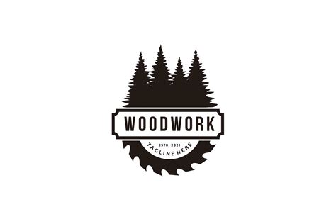 Woodworking Logo Design