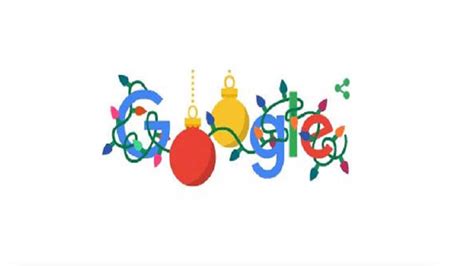 Google celebrates Christmas with a special, bright doodle | India News | Zee News