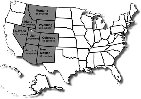 States included in this study. These states are defined as the Mountain... | Download Scientific ...