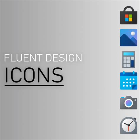 fluent design icons. breaking it down. : r/Windows10