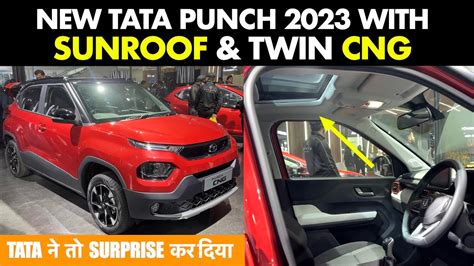 Tata Punch 2023 - Sunroof & CNG | Punch 2023 New Model | Punch cng - YouTube