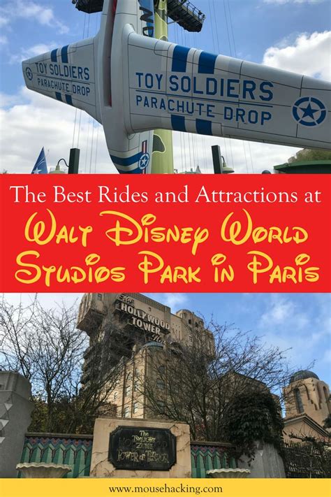 the best rides and attractions at walt world studios park in paris