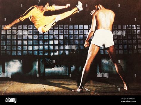 GAME OF DEATH, from left: Bruce Lee, Kareem Abdul-Jabbar, 1978 ...