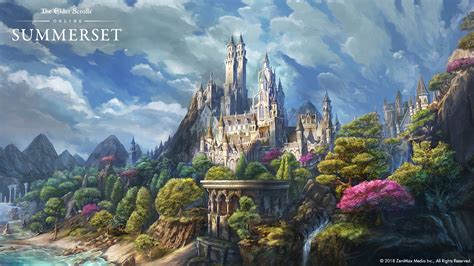 Royal Alinor, Capital of the High Elves - The Elder Scrolls Online