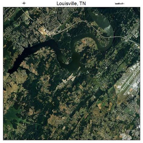 Aerial Photography Map of Louisville, TN Tennessee