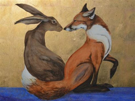 Inspired by the land | Fox art, Bunny art, Animal art