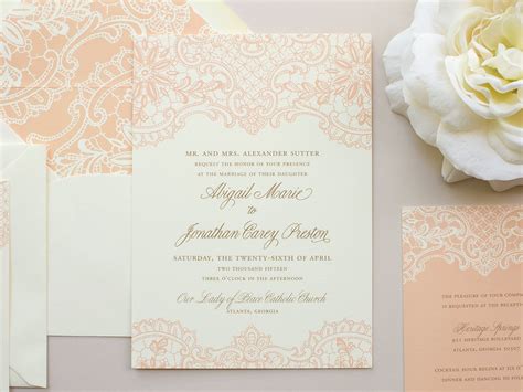 25 Images Elegant Wedding Invitations | Latter