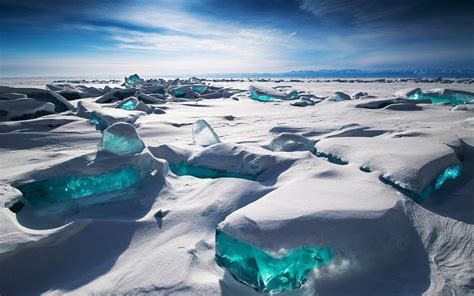 Fond d'écran : paysage, ciel, neige, iceberg, la glace, Russie, Sibérie, Gel, fusion, Lac ...