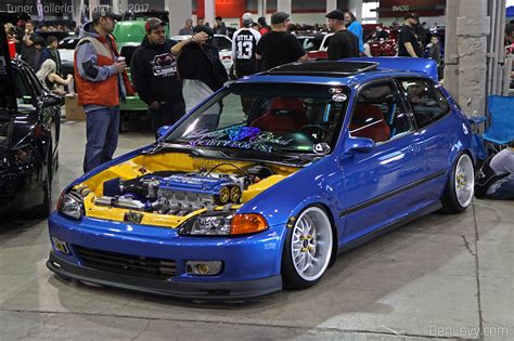 Custom Blue Honda Civic EG6 Hatchback - BenLevy.com