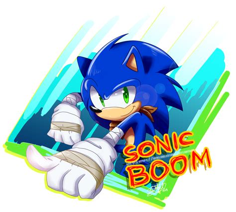 Sonic Boom [Fan Art] by EvelynLisian on DeviantArt