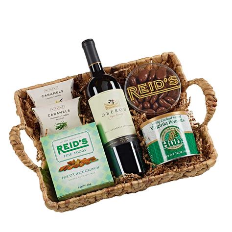 Red Wine Gift Basket