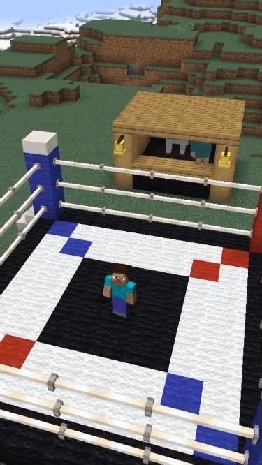 Minecraft Boxing Ring | Minecraft houses, Cute minecraft houses, Cool ...