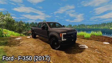 Ford F-350 (2017) in BeamNG #345 - YouTube