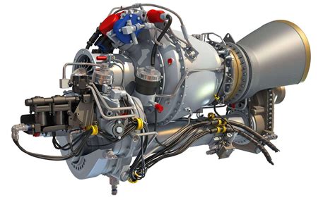 Turboshaft Helicopter Engine - 3D Model by 3D Horse