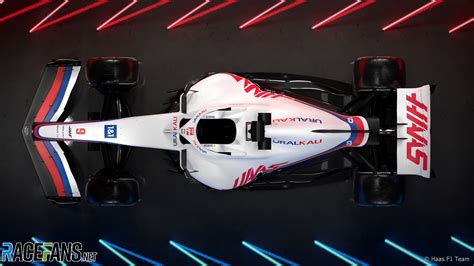 Haas VF22 rendering, 2022 · RaceFans