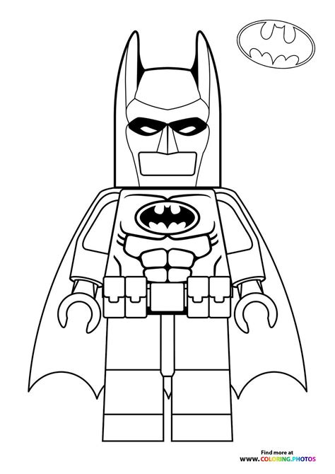 Lego Batman - Coloring Pages for kids