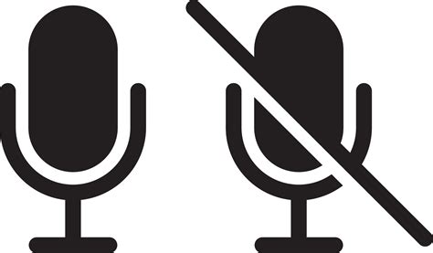 Mute Microphone Vector Art, Icons, and Graphics for Free Download