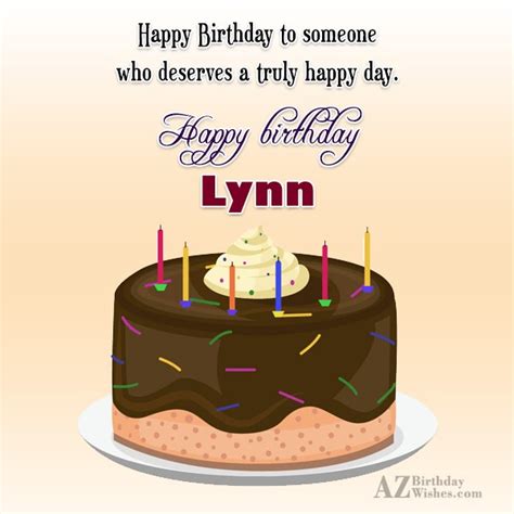 Happy Birthday Lynn