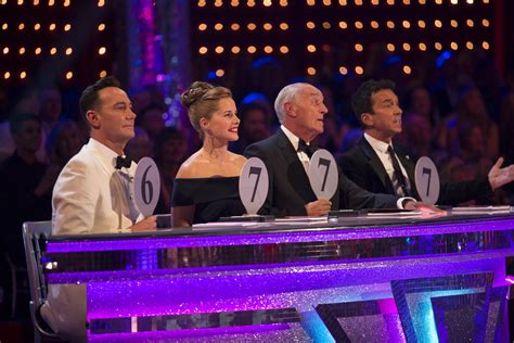 The Strictly Come Dancing judges. Craig Revel Horwood, Darcey Bussell, Len Goodman, Bruno ...