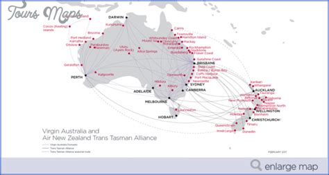 New Zealand Airports Map - ToursMaps.com