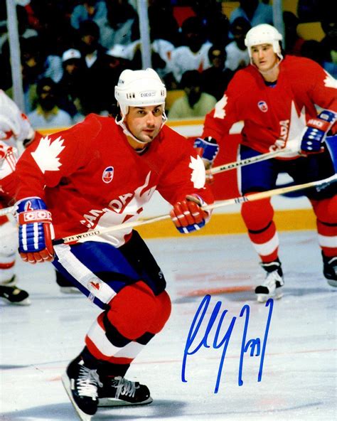 Autographed PAUL COFFEY 8X10 CANADA Edmonton Oilers Photo - Main Line ...