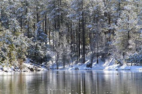 Goldwater Lake Snow