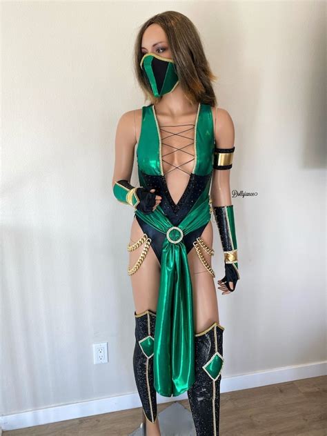 Deluxe Jade Mortal Kombat Costume Cosplay Mortal Kombat Jade | Etsy