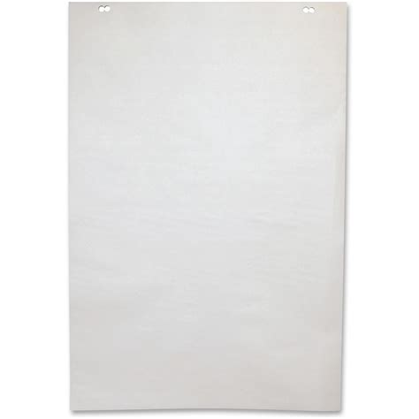 NCR Paper 50-Sheet Newsprint Easel Pad - 50 Sheets - Plain - 2 Hole(s ...