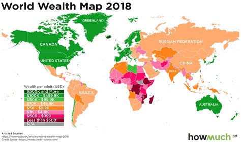 This map shows where the wealthy — and not so wealthy — of the world live - MarketWatch