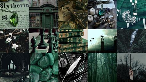 Slytherin Aesthetic Wallpaper | Desktop wallpaper harry potter ...